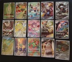 Pokemon Card Lot. 15 Full Art Cards, numerous AR's. See Description For Listing - Image 1