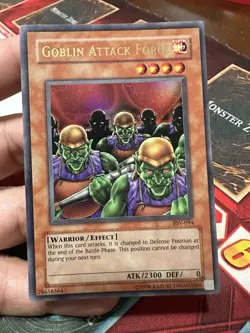Yugioh Goblin Attack Force PSV-094 Ultra Rare UNL Misprint Error LP Attribute - Image 2