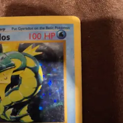 Pokemon TCG English NM 1st Edition Shadowless Gyarados 6/102 Holo Rare Card WOTC - Image 4