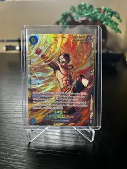 One Piece Card Game Portgas D. Ace OP13-119 SEC Carrying on His Will - English - Image 1