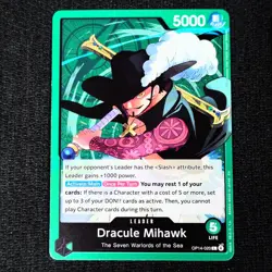 One Piece: English TCG Green OP14 "Dracule Mihawk" 51 Card CP Full Control - Image 2