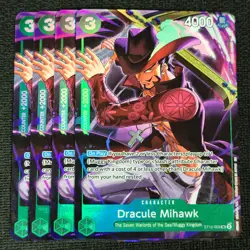 One Piece: English TCG Green OP14 "Dracule Mihawk" 51 Card CP Full Control - Image 3