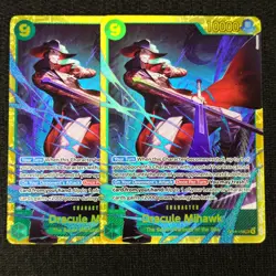 One Piece: English TCG Green OP14 "Dracule Mihawk" 51 Card CP Full Control - Image 5