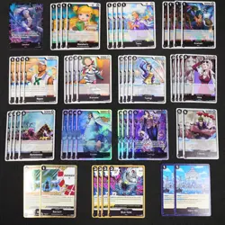 One Piece: English TCG Black "Smoker" 51 Card Navy Full Control Deck - Image 1
