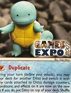 Ditto GAMES EXPO Card- Ex Delta Species 64/113-Super Rare Pokemon Promo -NM - Image 3