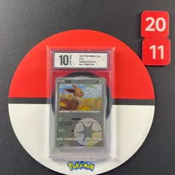 Pokemon Eevee Gem Pack 2 CBB2C-01 01/15 Pokemon Card Chinese Grade10 - Image 1