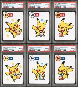 PSA 10 Pikachu Pokemon Taruka 6-Serial Edition Ultra Rare Pokemon Card - Image 1