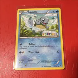 Pokemon Squirtle Build-A-Bear Workshop Promo 14/101 Regular Card LP - Image 1