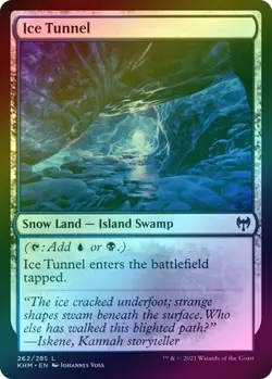 MTG Kaldheim - Ice Tunnel (Foil) - Image 1