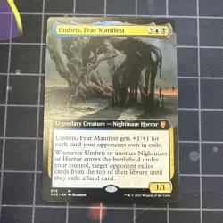 Umbris, Fear Manifest (Extended Art) Commander: Innistrad: Crimson Vow Regular - Image 1