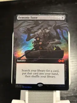 Demonic Tutor - Foil - NM - Ultimate Masters Box Toppers - MTG - Image 1
