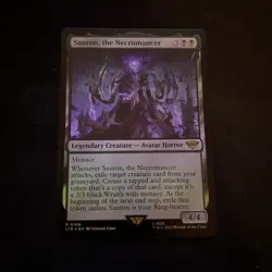MTG Magic # FOIL # Sauron der Nekromant, the Necromancer, English - Image 1