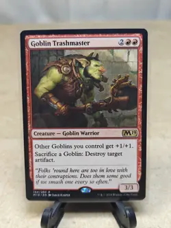 The Goblin Thrashmaster 144/280 Magic: The Gathering Core Set 2018 - Image 1