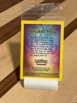 Ancient Mew Promo Card from Pokemon The Movie 2000: The Power of One - Image 2