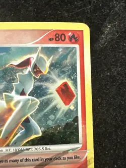 Arceus AR3 Holo Rare Platinum Arceus Pokemon TCG LP/MP Cosmos Swirl - Image 5