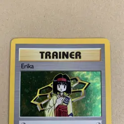 Pokemon TCG Card Erika Gym Heroes 16/132 Holo Rare LP - Image 2