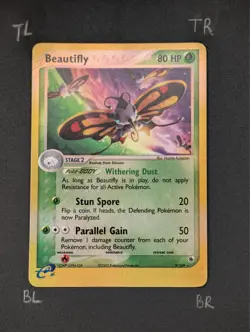 Pokemon TCG Beautifly 2/109 Ruby & Sapphire Reverse Holo Rare (LP) - Image 4