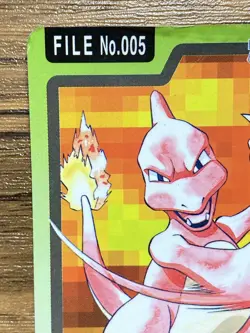 Pokemon Carddass Card Charmeleon File No.5 Bandai Pocket Monsters 1997 - Image 3