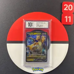 Dragonite V RR CS6bC-105/131 Pokemon Card Chinese Grade10 - Image 1