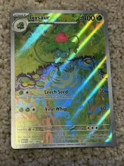 Ivysaur 167/165 Sv: Scarlet & Violet 151 Holo Pokemon - Image 1