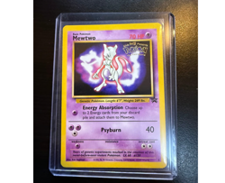 Pokemon TCG Mewtwo 3 Black Star Promo the First Movie #3 - Mint - Image 1