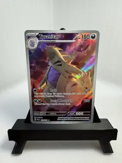 Pokemon Tyranitar Paldea Evolved Illustration Rare Holo #222/193 180 HP - Image 1