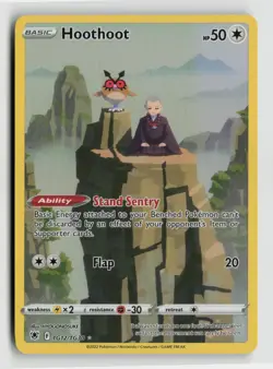 Pokemon - Hoothoot - TG12/TG30 SWSH10: Astral Radiance Trainer Gallery - NM - Image 1