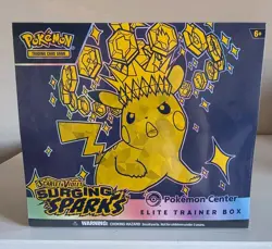 Pokemon TCG Surging Sparks Pokemon Center Elite Trainer Box (ETB) - Image 1