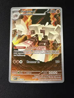 GARGANACL🪨 ILLUSTRATION RARE 🔥 Mega Evolution 147/132 Pokemon TCG - Image 1