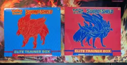 Pokemon Sword and Shield ETB Elite Trainer Boxes - Set Of 2 - New Sealed - Image 1
