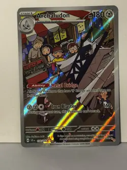 Archaludon - 155/142 SV07: Stellar Crown NM Pokemon Fast Shipping - Image 1