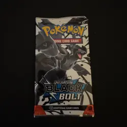 Pokemon TCG - Black Bolt Booster Pack - Image 1