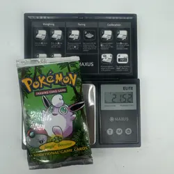 Pokemon Jungle first edition Booster Pack Wigglytuff 1st Heavy 21.52 Grams! - Image 1