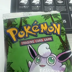 Pokemon Jungle first edition Booster Pack Wigglytuff 1st Heavy 21.52 Grams! - Image 3