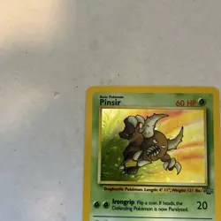Pokemon TCG Pinsir Jungle 9/64 Holo Unlimited Holo Rare - Image 3