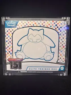 Pokemon Scarlet & Violet 151 Elite Trainer Box Sealed With Acrylic Case 820650853159 - Image 1