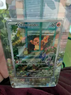 Pokemon TCG Charmander Black Star Promo #44 (Comes With Display Case) - Image 3
