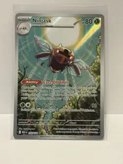 Pokemon Ninjask Illustration Rare Holo 137/132 Me01: Mega Evolution - Image 1