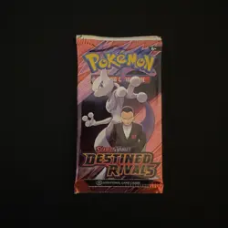 Pokemon TCG Destined Rivals Booster Pack (arts may vary) - Image 1