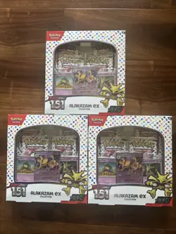 Pokemon Scarlet & Violet 151 Alakazam EX Collection Box New Factory Sealed 🔥 - Image 1