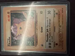 Pokemon TCG Pikachu 58/102 Excellent Condition! See Pics - Image 3