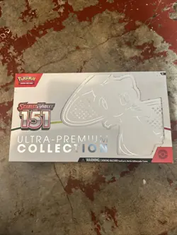 MEW UPC 151 Ultra Premium Collection Box EMPTY BOX includes Coin, Playmat.Dice - Image 3