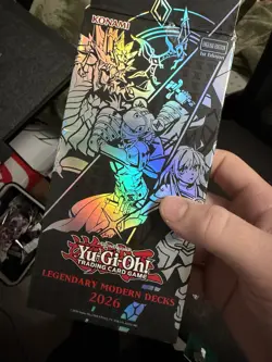 Konami Yu-Gi-Oh! Legendary Modern Decks 2026 X-Saber Mitsurugi Sky Striker 1st … - Image 1