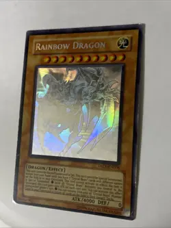 Yu-Gi-Oh! TCG Rainbow Dragon Card - Image 3