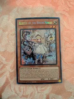 Elzette Of The White Forest INFO-EN014 Yugioh 1st Edition - Secret Rare - Image 1