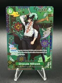 One Piece Dracule Mihawk - OP12-030 (SP) The Azure Sea's Seven OP14 - Image 1