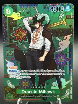 One Piece Dracule Mihawk - OP12-030 (SP) The Azure Sea's Seven OP14 - Image 3