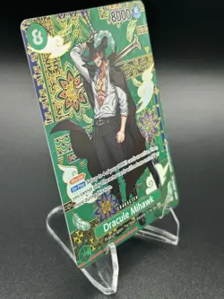 One Piece Dracule Mihawk - OP12-030 (SP) The Azure Sea's Seven OP14 - Image 4