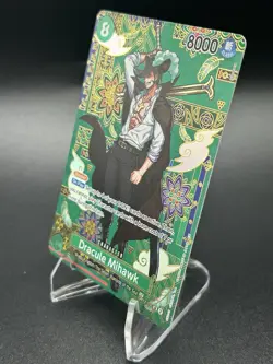 One Piece Dracule Mihawk - OP12-030 (SP) The Azure Sea's Seven OP14 - Image 5