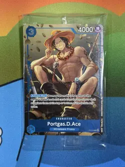 One Piece TCG: Portgas D. Ace P-074 Promo Tin Pack Set Vol. 2 Sealed English - Image 1